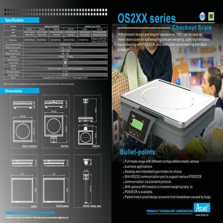 OS2X Checkout Scale | PDF