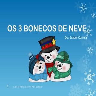 Os 3 bonecos de neve