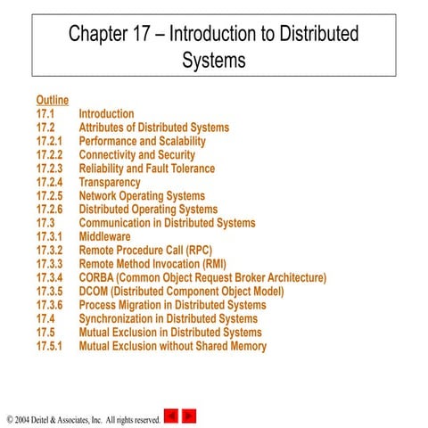Comprehensive Overview of Distributed Systems: Concepts, Advantages ...