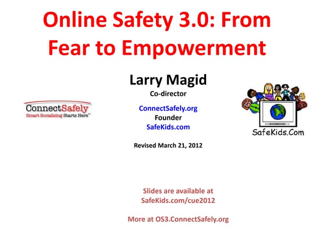Online Safety 3.0: From Fear to Empowerment