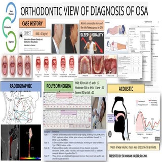 Obstructive Sleep Apnea In Orthodontics Pptx