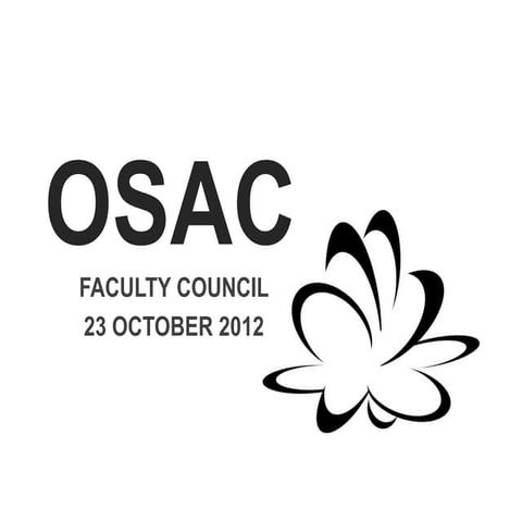 Oxy Sexual Assault Coalition - Faculty Council Presentation - Occidental College