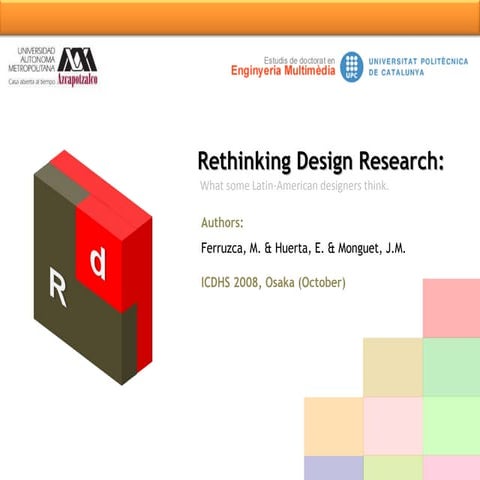Rethinking Design Research