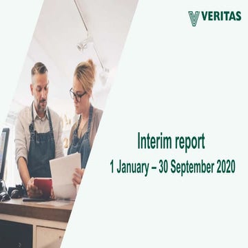 Veritas Interim Report 1 January – 31 March | PDF