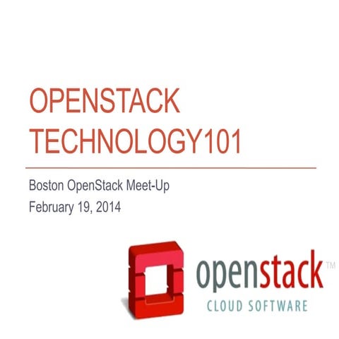OpenStack 101 update