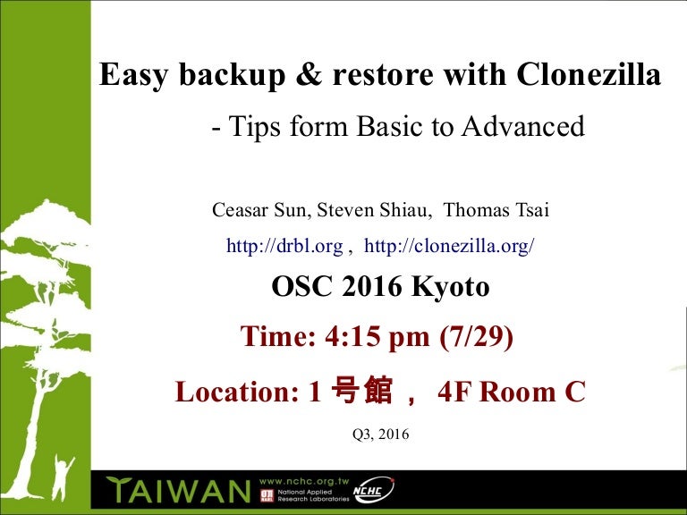 Clonezilla software raid 0 performance center