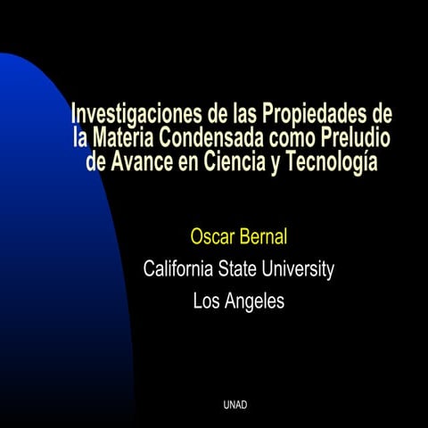 Oscar bernal rmn