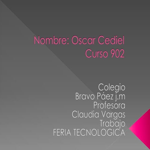 Oscar cediel 902 j.m trabajo feria tecnologica