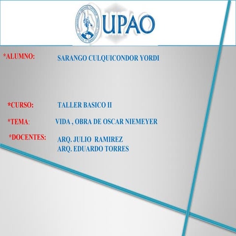 Oscar niemeyer analisis