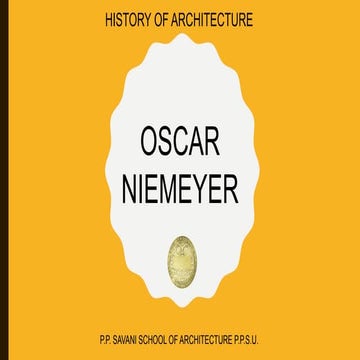 OSCAR NIEMEYER .pptx
