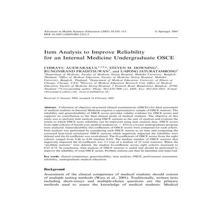 Example osce | DOC