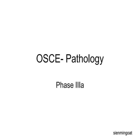 Osce pathology | PPT