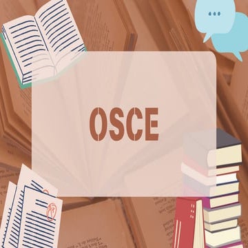 OSCE ( Objective Structured Clinical Examination | PDF