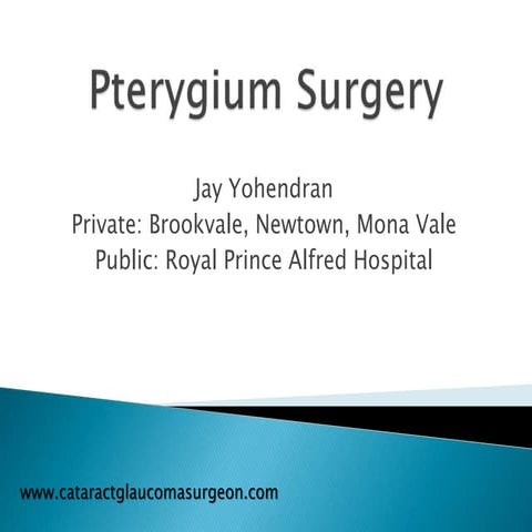 Pterygium Surgery