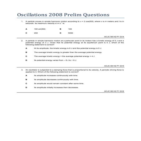 Oscillations 2008 prelim_questions