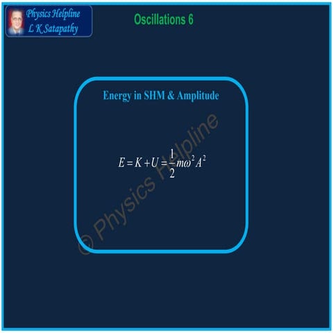 Harmonic Oscillations QA 6