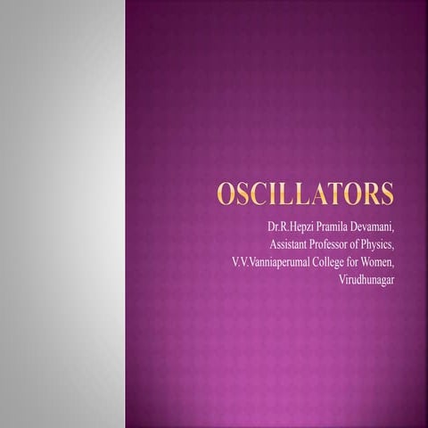 Oscillators