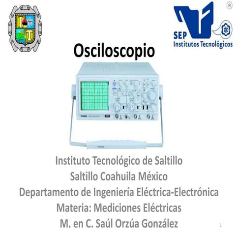Osciloscopio
