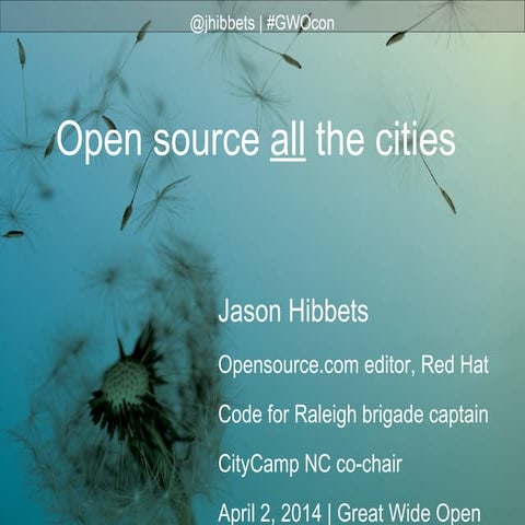 Open Source All The Cities
