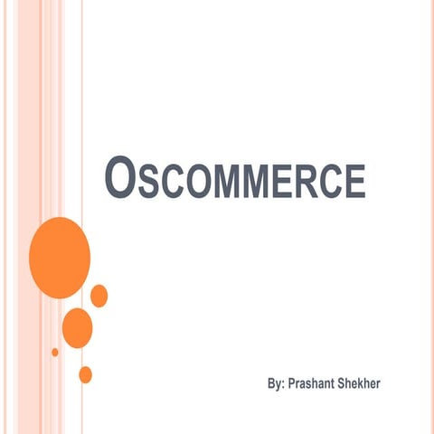 Oscommerce Presentation