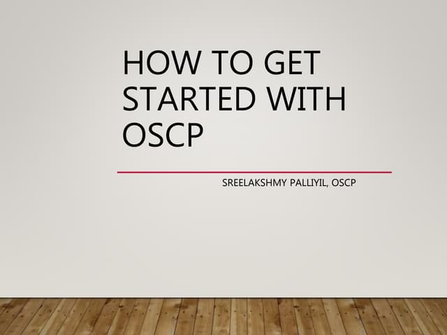 Oscp - Journey