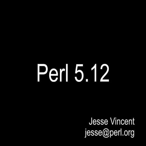 Perl 5.12.0