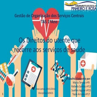 Os direitos do utente