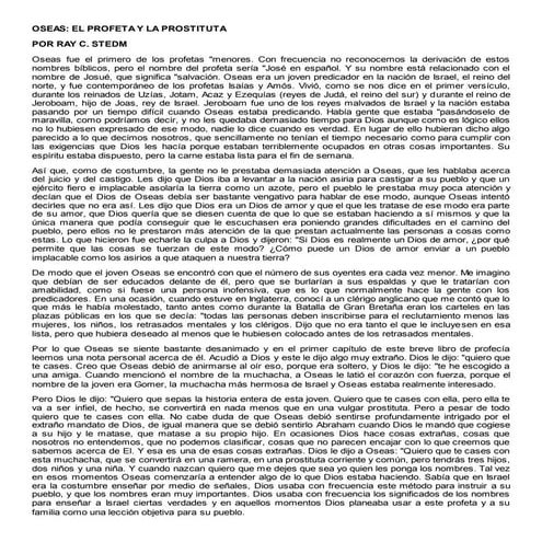 Oseas profeta PDF
