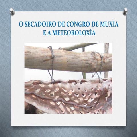 O secadoiro de congro de muxía