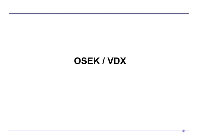 OSEK / VDX