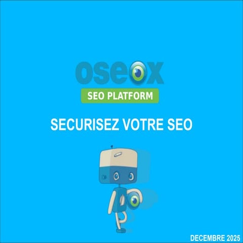 Plateforme SEO Oseox : TNR SEO, Alerting