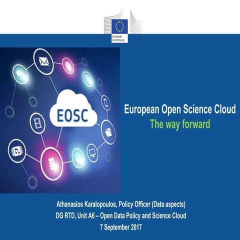 OSFair2017 Workshop | The European Open Science Cloud, the way forward