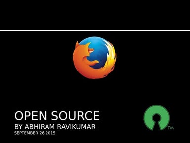 A kick-start into Open Source