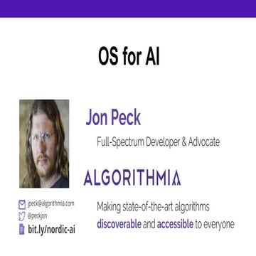 OS for AI: Elastic Microservices & the Next Gen of ML