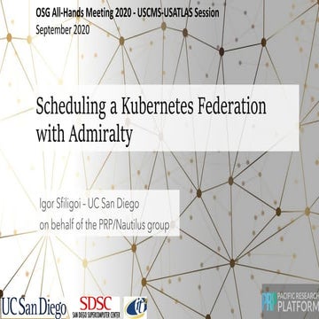 Scheduling a Kubernetes Federation with Admiralty