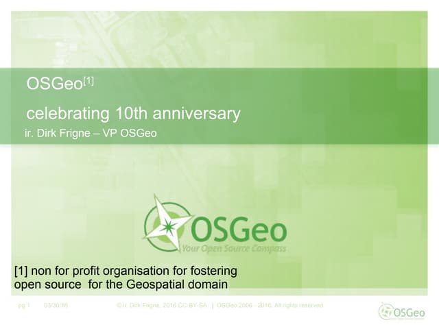 OSGeo LARS march 2016 Chile