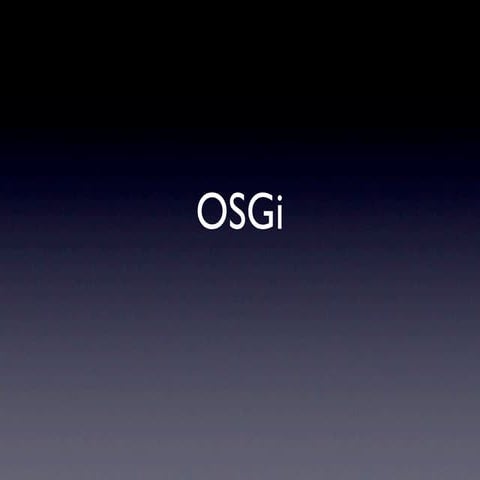 OSGi