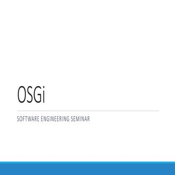 OSGi