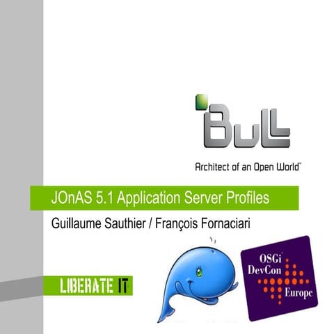 JOnAS 5.1 Application Server Profiles