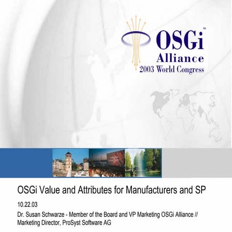 OSGi Value and Attributes - S Schwarze