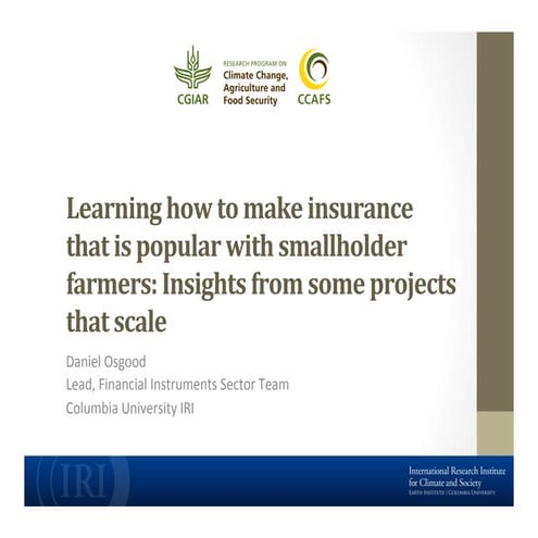 Osgood Index Insurance