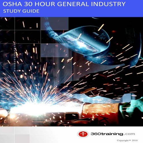 Osha 30 hour General Industry Outreach Training