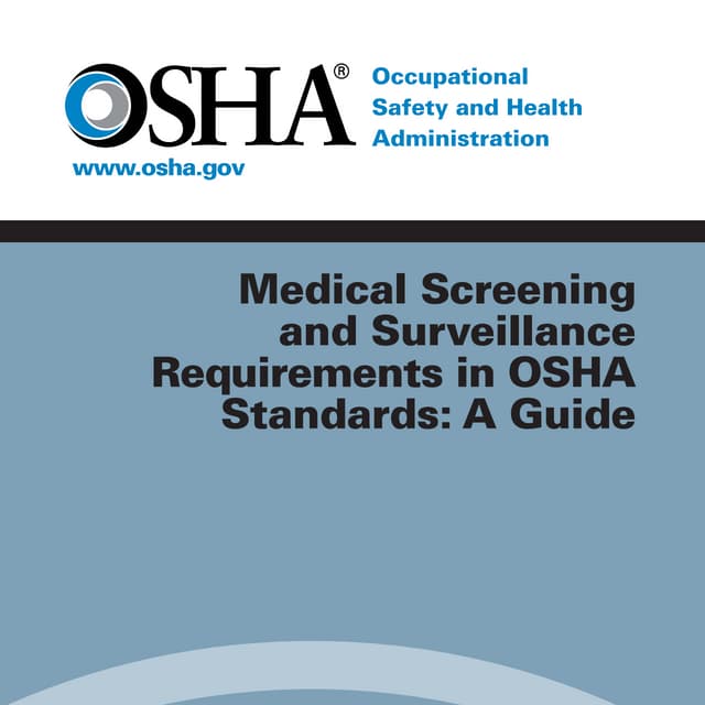 Osha 3162: free publication from OSHA