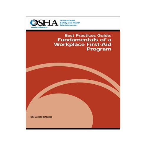 Osha 3317 First Aid | PDF