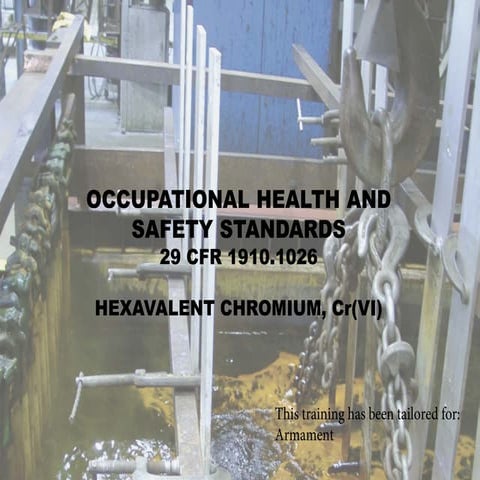 OSHA Chromium A - Initial/Amp/Annual