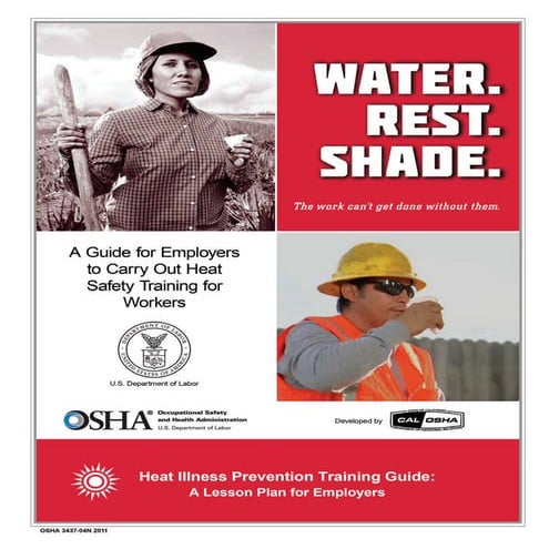 Osha heat training guide