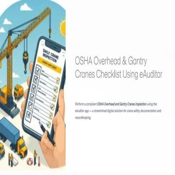 TOWER CRANE INSPECTION CHECKLIST Form # HSEQ - TCI Rev 2 -.docx