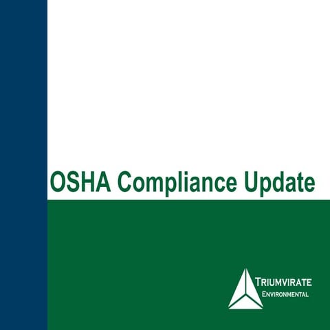 OSHA Compliance Update