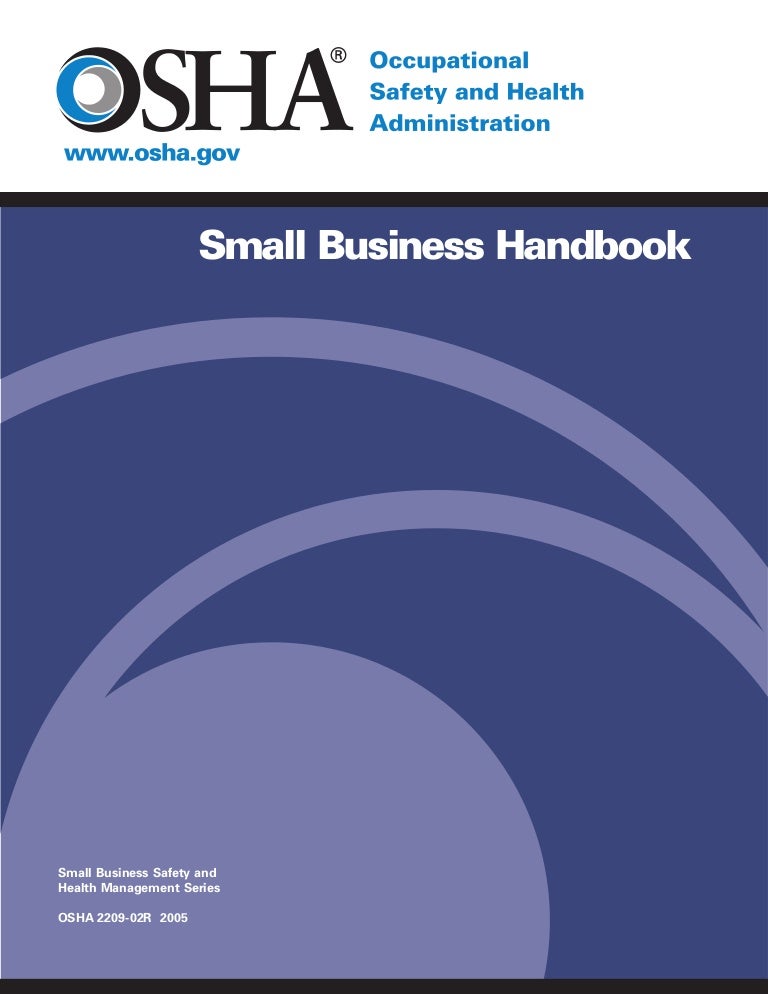 Osha small business handbook