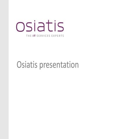 Osiatis in 2012